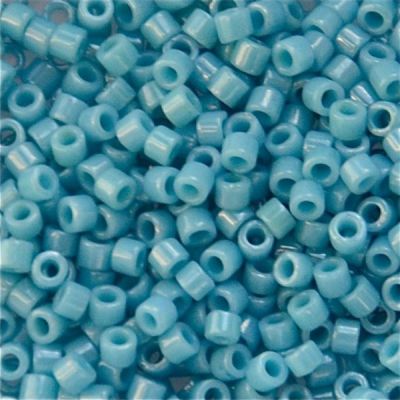 DB0218 Opaque Med Turquoise Blue Lustre Delica