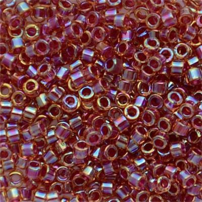 DB0088 Lined Dark Topaz AB Delica