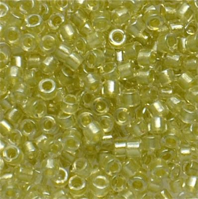 DB0903 Sparkle Peridot Ld Crystal Delica