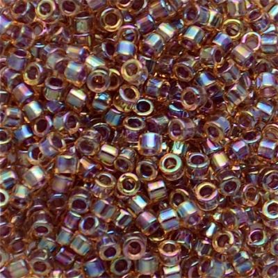 DB0091 Berry Lined Lt Topaz AB Delica