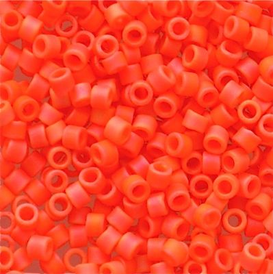 DB0872 Mat Op Orange AB Delica