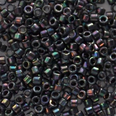 DB1001 Met Plum Emerald Gold Iris Delica