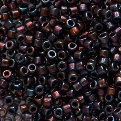 DB1004 Met Dk Plum Gold Iris Delica