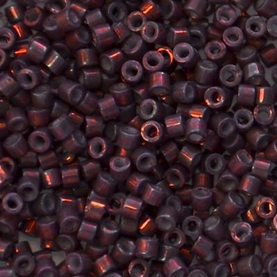 DB1012 Met Med Raspberry Gold Iris Delica