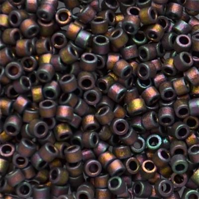 DB1056 Mat Met Taupe Gold Iris Delica