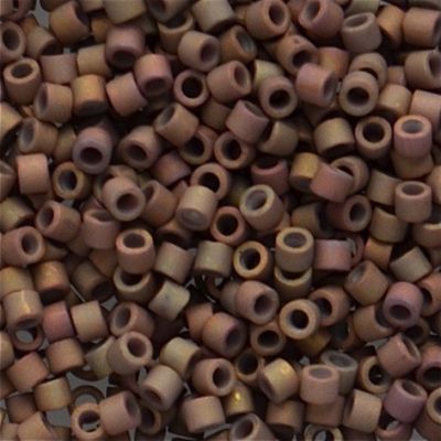 DB1061 Mat Met Dusky Pink AB Delica