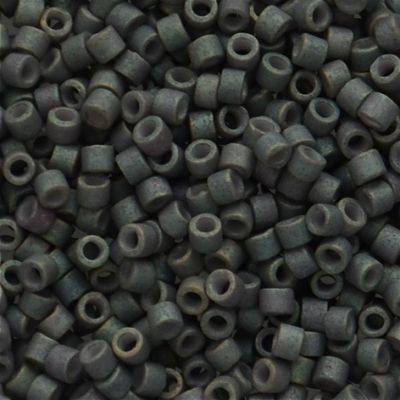 DB1063 Mat Met Blue Slate Gold Iris Delica