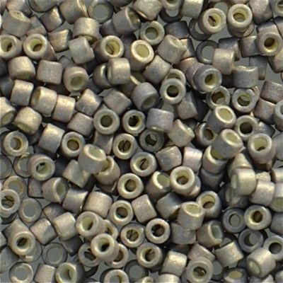 DB1168 Galv Mat Light Smoky Amethyst Delica