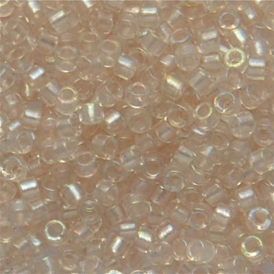 DB1674 Pearl Lined Lt Tr Pink AB Delica