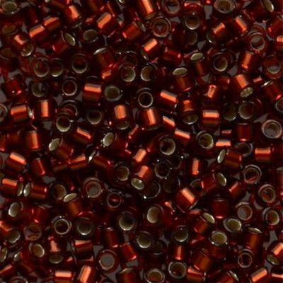 DB1683 S/L Glazed Dk Topaz Delica