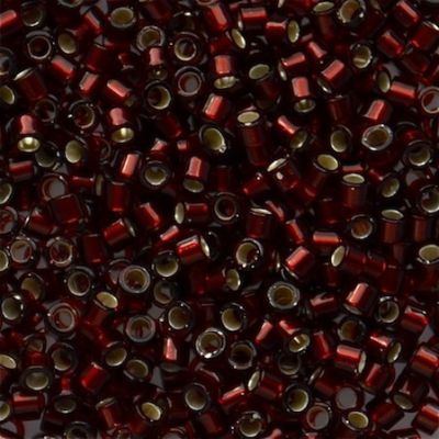 DB1685 S/L Glazed Dk Cranberry Delica