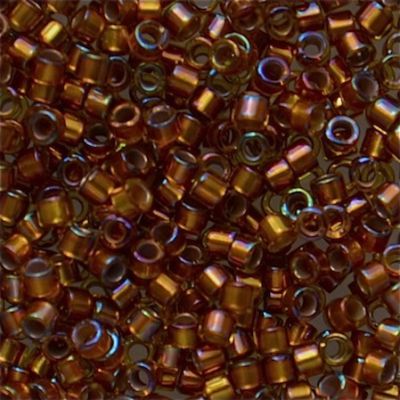 DB1691 S/L Glazed Dk Saffron AB Delica