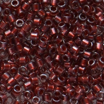 DB1705 Copper Pearl Lined Tr Dk Cranberry Delica