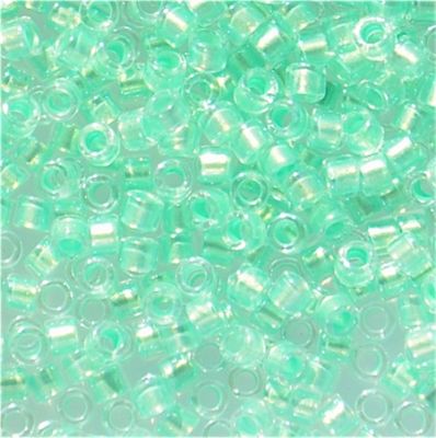 DB1707 Mint Pearl Lined Glacier Blue Delica