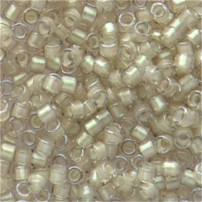 DB1711 Pearl Lined Gray Mist AB Delica