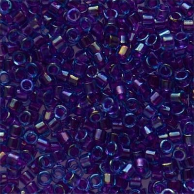 DB1755 Fuchsia Lined Aqua AB Delica