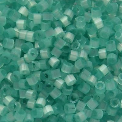 DB1812 Dyed Lt Aqua Green Silk Satin Delica