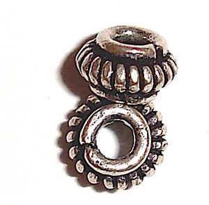 MB087 6mm diameter by 3mm deep spring edge metal washer