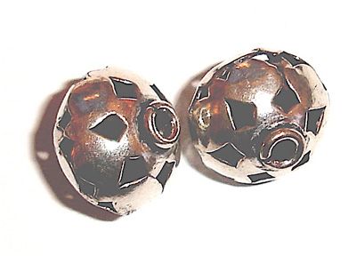 MB091 12mm diameter lantern metal bicone