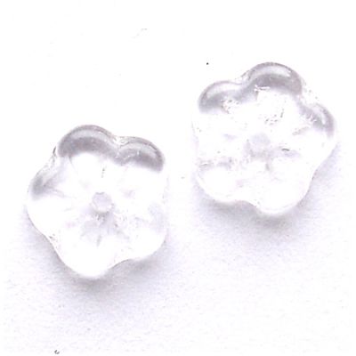 GL3007 6mm Clear Flat Flower