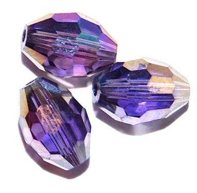 CC1118 8x6mm Tanzanite AB Faceted Oval