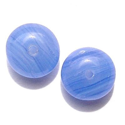 GL1551 9x5mm Soft Blue Rondelle