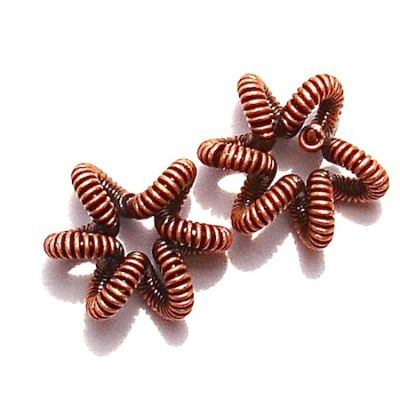 MB651AC 10mm AC Twisted Filigree Flower Link