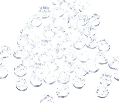 PB101 4mm Plastic Faceted Beads