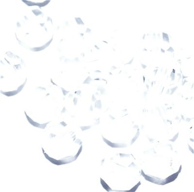 PB102 6mm Plastic Faceted Beads