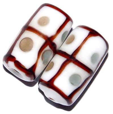 GL3182 20x10mm Smoke and Red Tube