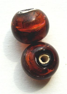 GLx0628 8mm  Pink and Topaz SL Round