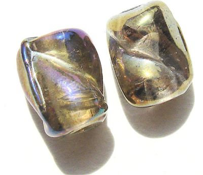 GLx0951 8x6mm Olive Twisted Tube