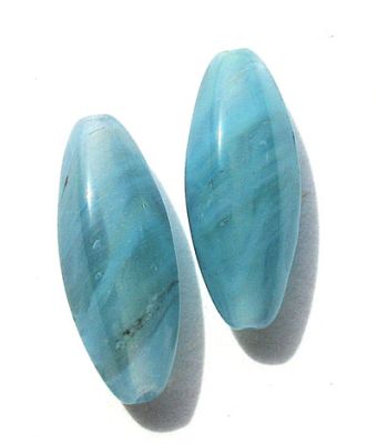 GLx0995 20mm Turquoise Oval
