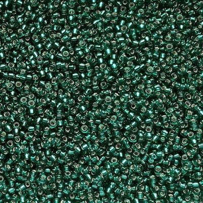 RC11-0017 SL Emerald Size 11 Seed Beads