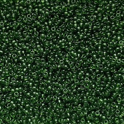 RC11-0158 Trans Olive  Size 11 Seed Beads