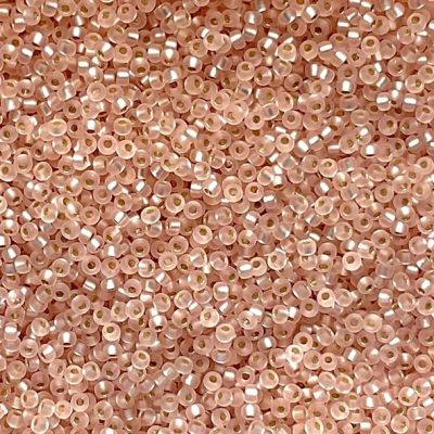 RC11-0023F Frost SL Pale Rose Size 11 Seed Beads