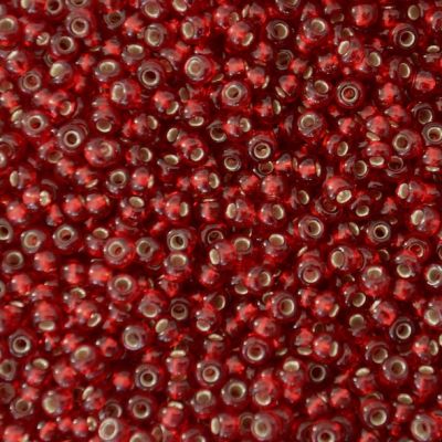 RC1117 SL Red Size 8 Seed Beads