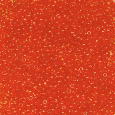 RC119 Trans Orange Size 10 Seed Beads