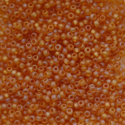 RC1202 SL Frost Transparent Topaz Size 10 Seed Beads