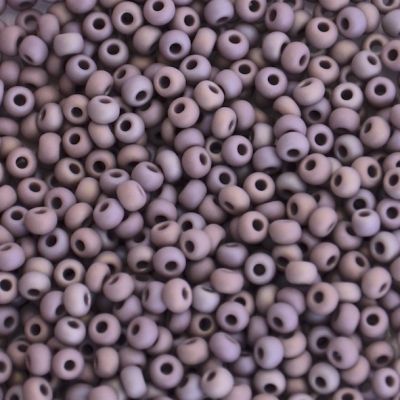 RC357 Op Soft AB Purple Size 8 Seed Beads