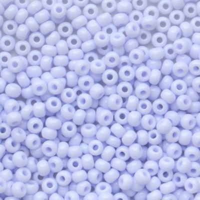 RC864 Chalk Pastel Tanzanite Size 8 Seed Beads