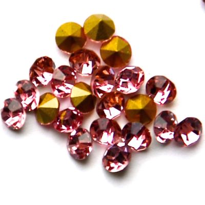 FS016 4mm Rose Pink Chaton