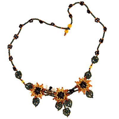Sunflowers Necklace Kit