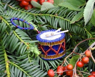 Bead Pack for Tin Drum Decoration (makes 2)