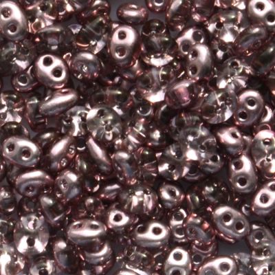 TW127 Rose Pink 'Labrador' Twin Beads