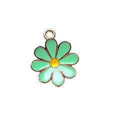 MB1098 16mm Eau de Nil Flower Pendant