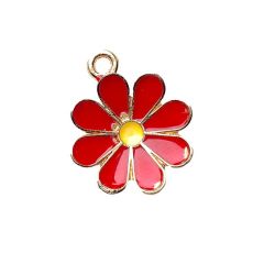 MB1151 16mm Red Flower Pendant
