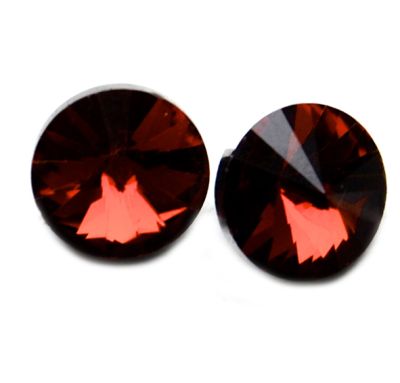 FS201 12mm Smoky Topaz Rivoli