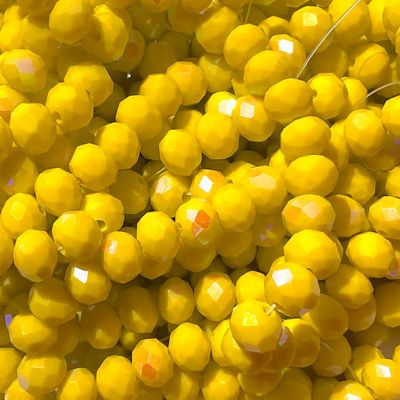 CC1312 6x8mm Faceted Banana Rondelle