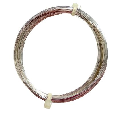JW401 Quarter Hard 0.4mm Silver Plated Wire